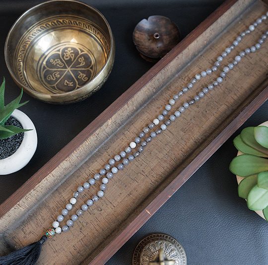 Mystic Mist Quartz Prayer Mala