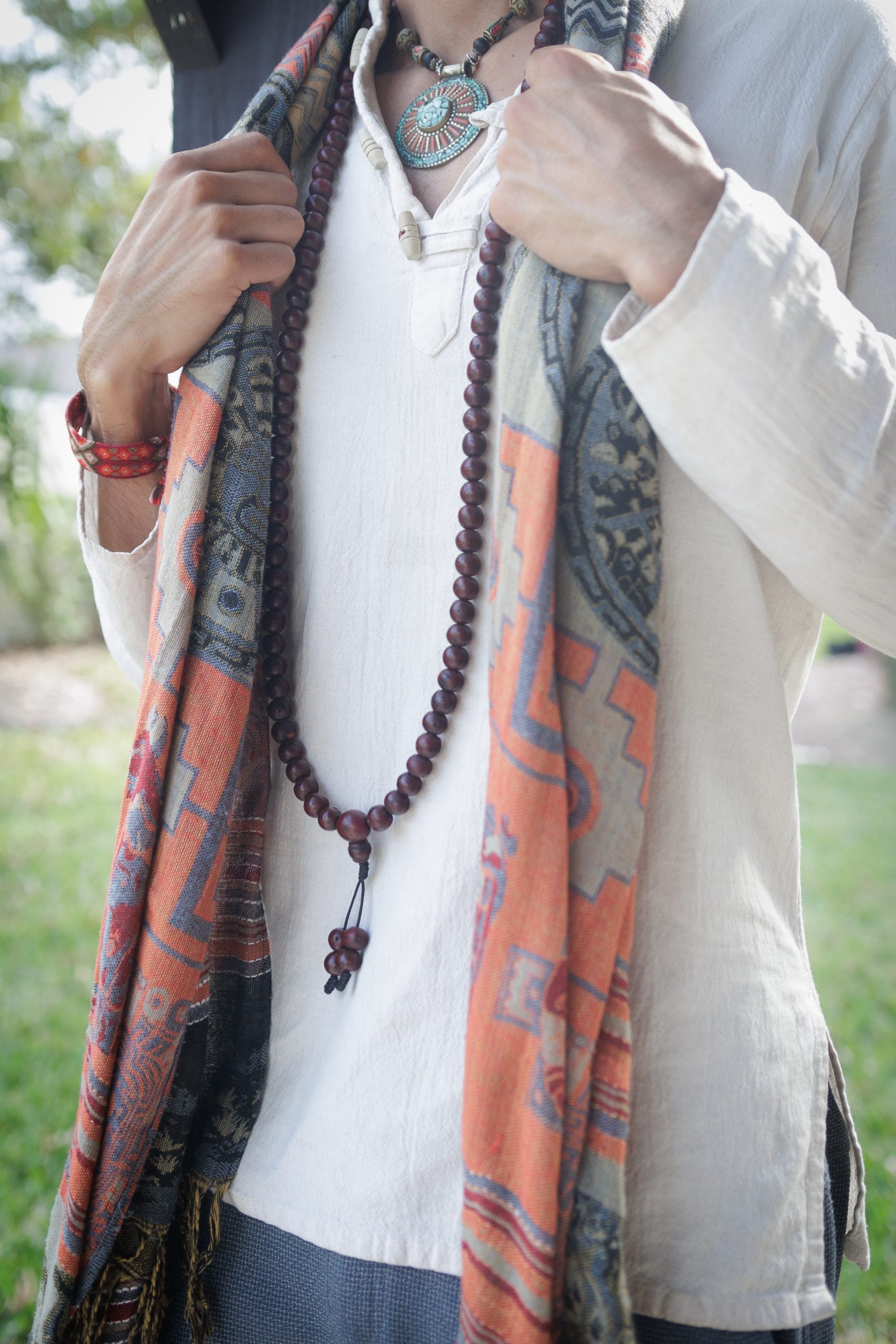 Antique Bodhi Seed Mala - Image 2